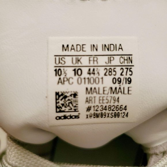 Adidas Stan Smith Men’s Shoes Ash Silver/Easy Mint/Cloud White Size US 10 ½ NWT - Picture 12 of 16